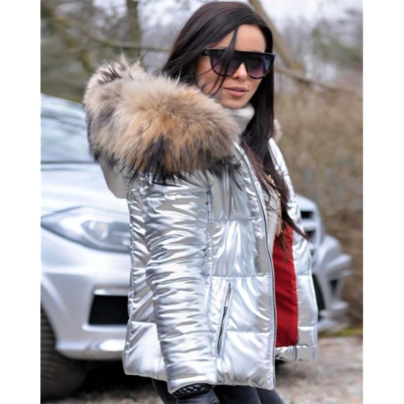 Eulalia | Trendy Gewatteerde Winterjas
