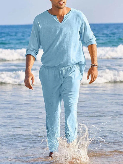 Merran | Luchtig Heren Loungewear Set