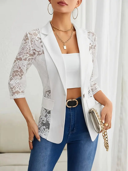 Lauralee | Elegante Open Slim Blazerjas