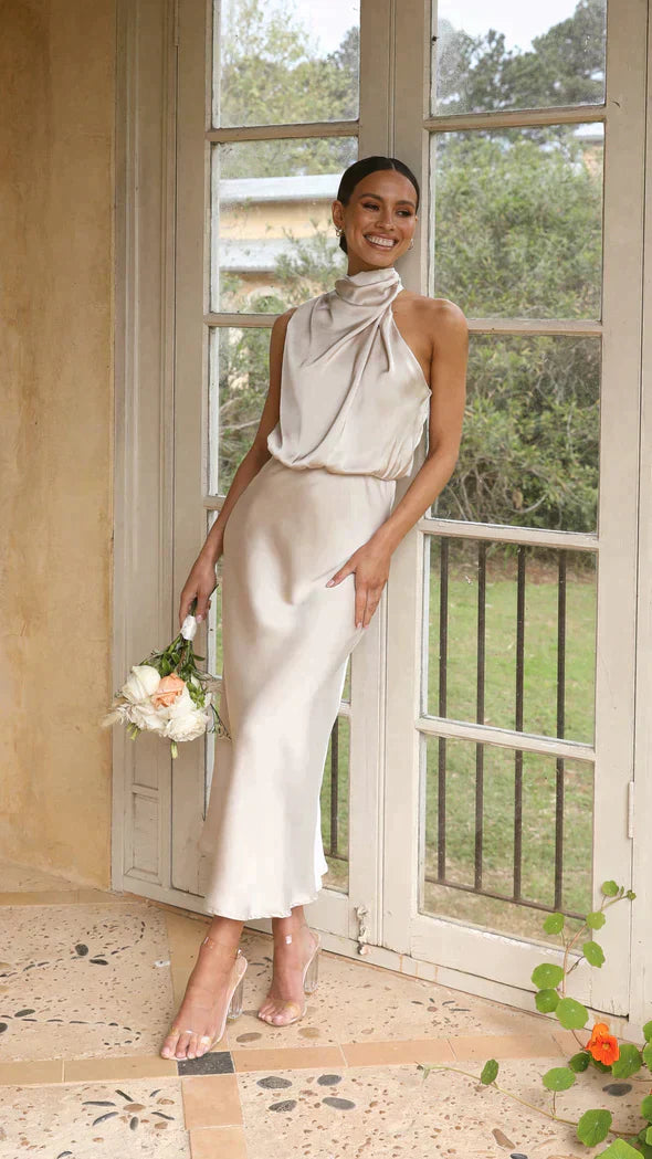 Esmee - Luxe Satijnen Jurk