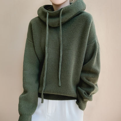 Aelgonda | Dames Hooded Trui | Relaxed Fit