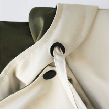 Barendieke | Dames Hooded Jas | Two-Tone Button-Up