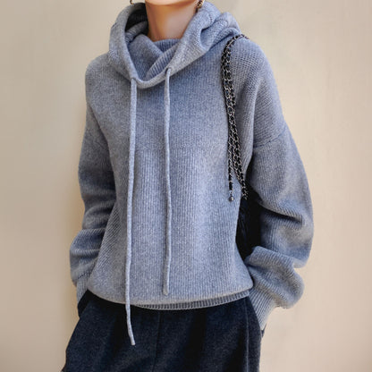 Aelgonda | Dames Hooded Trui | Relaxed Fit