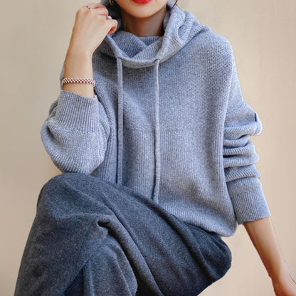 Aelgonda | Dames Hooded Trui | Relaxed Fit