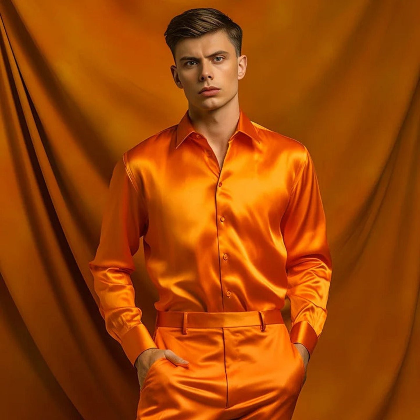 Anselmo | Heren Overhemd | Slim Fit Button-Up