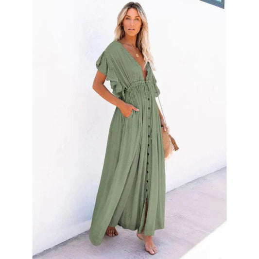 Dames Ibiza Strandjurk | Maxi