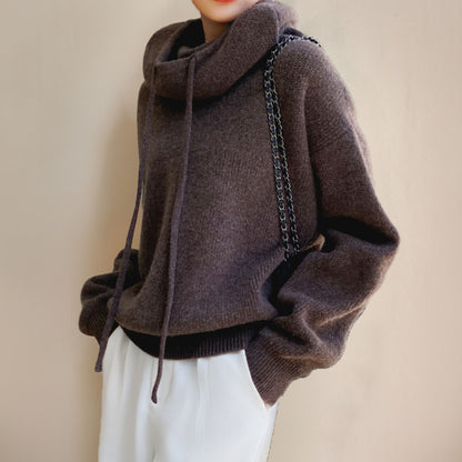Aelgonda | Dames Hooded Trui | Relaxed Fit