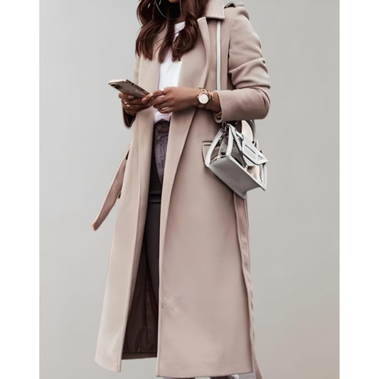Catherelijne | Dames Trench Coat | Met Tailleband en Wikkelstijl