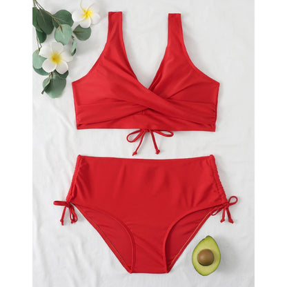 Ephelotte | Dames Bikini Set | High-Waisted met Wikkel Top