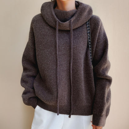 Aelgonda | Dames Hooded Trui | Relaxed Fit