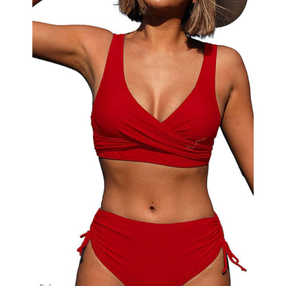 Ephelotte | Dames Bikini Set | High-Waisted met Wikkel Top