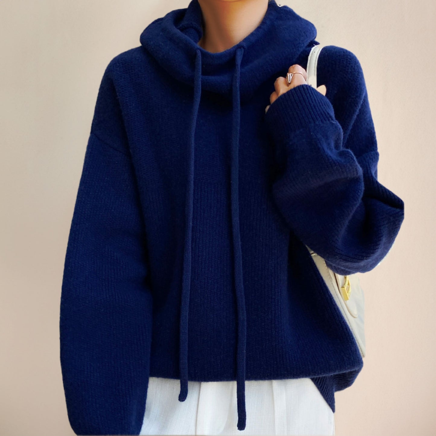 Aelgonda | Dames Hooded Trui | Relaxed Fit