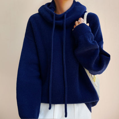 Aelgonda | Dames Hooded Trui | Relaxed Fit