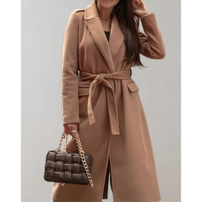 Catherelijne | Dames Trench Coat | Met Tailleband en Wikkelstijl
