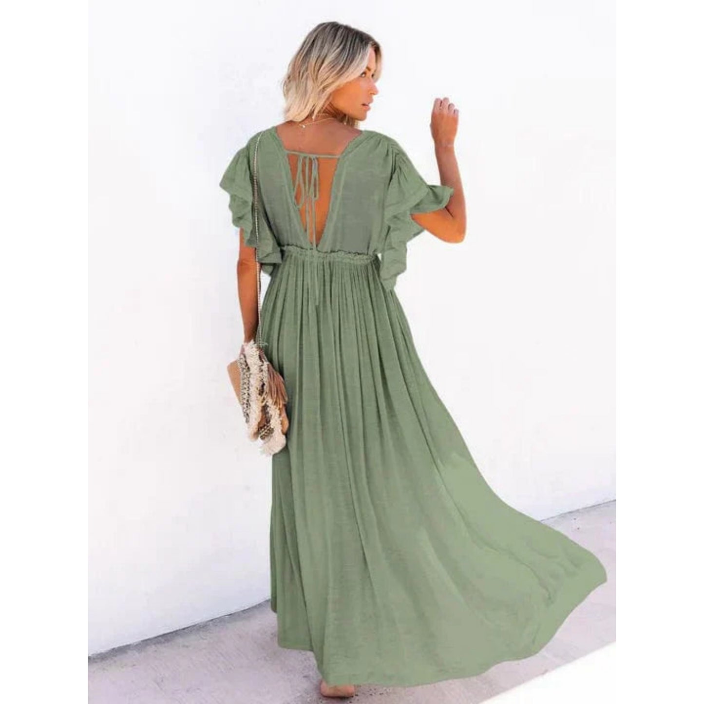 Dames Ibiza Strandjurk | Maxi