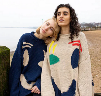 Lorene | Unieke Oversized Grafische Trui