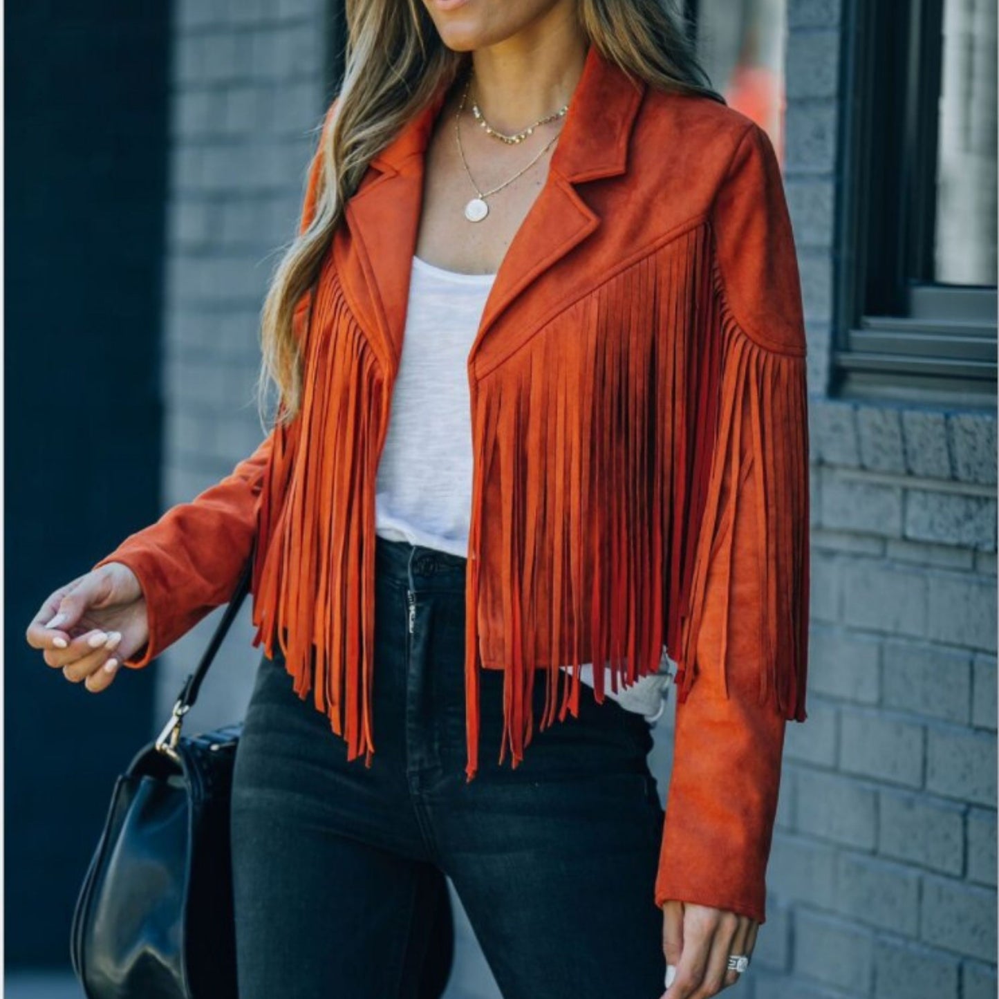 Esmeline | Dames Fringe Jacket | met Kwastjes