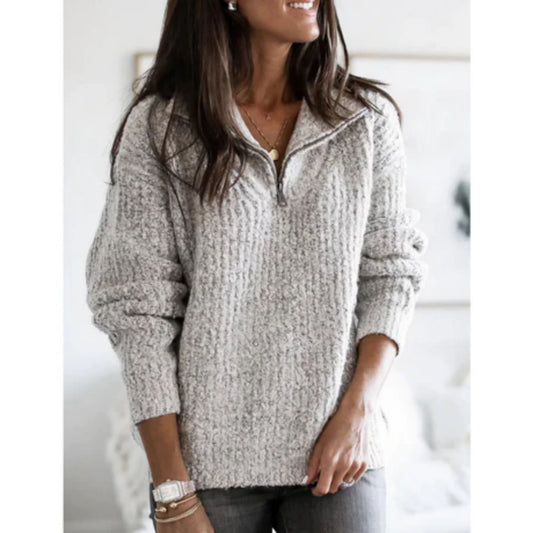 Asmelinda | Dames Trui | Ritssluiting