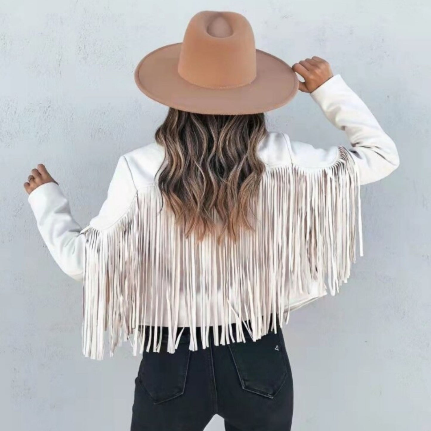 Esmeline | Dames Fringe Jacket | met Kwastjes