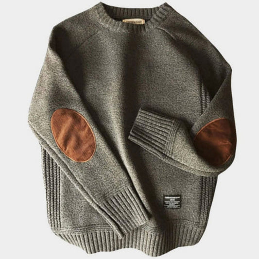 Cleindert | Heren Trui | Elleboog Patches