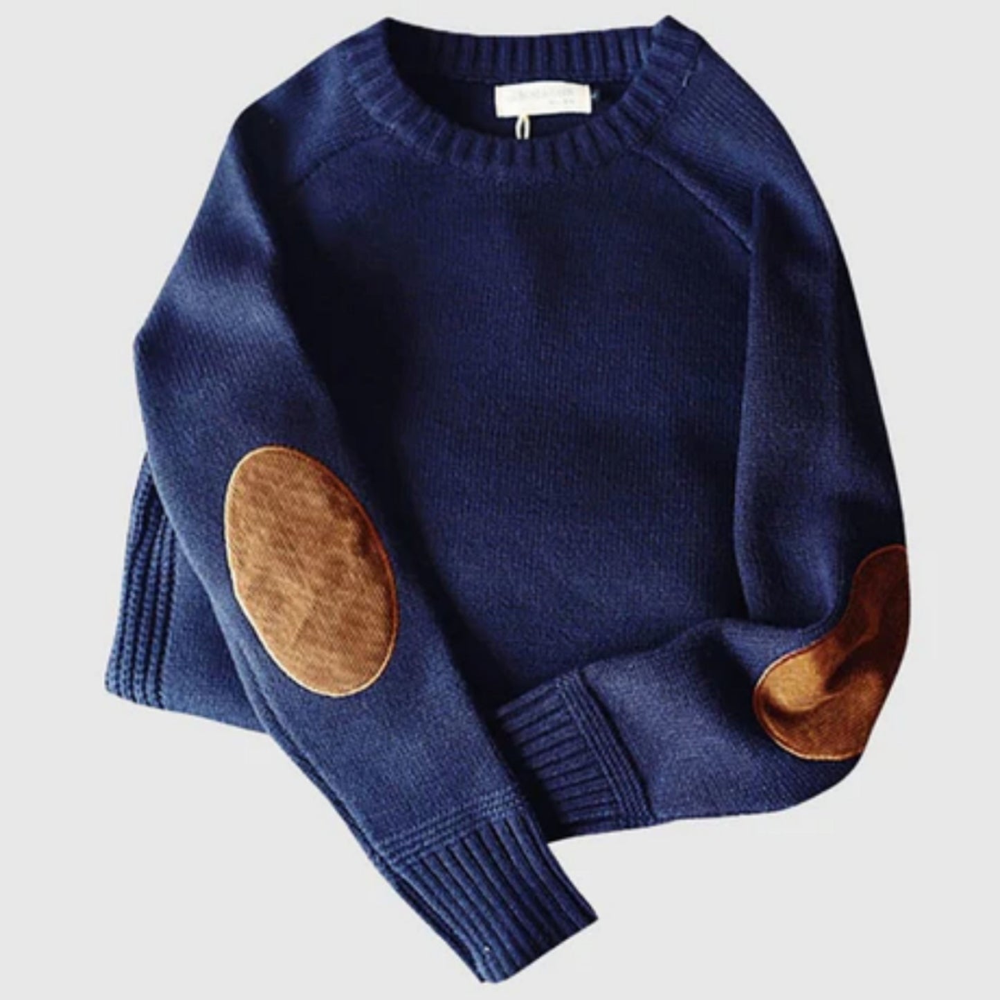 Cleindert | Heren Trui | Elleboog Patches