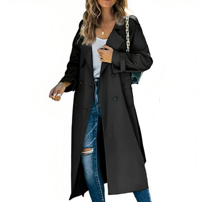 Alverike | Dames Trench Coat | Double-Breasted