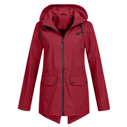 Appolijna | Dames Hooded Jacket | Waterdichte Rits