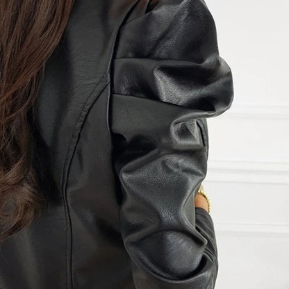 Annekathalina | Dames Cropped Jacket | Pofmouwen