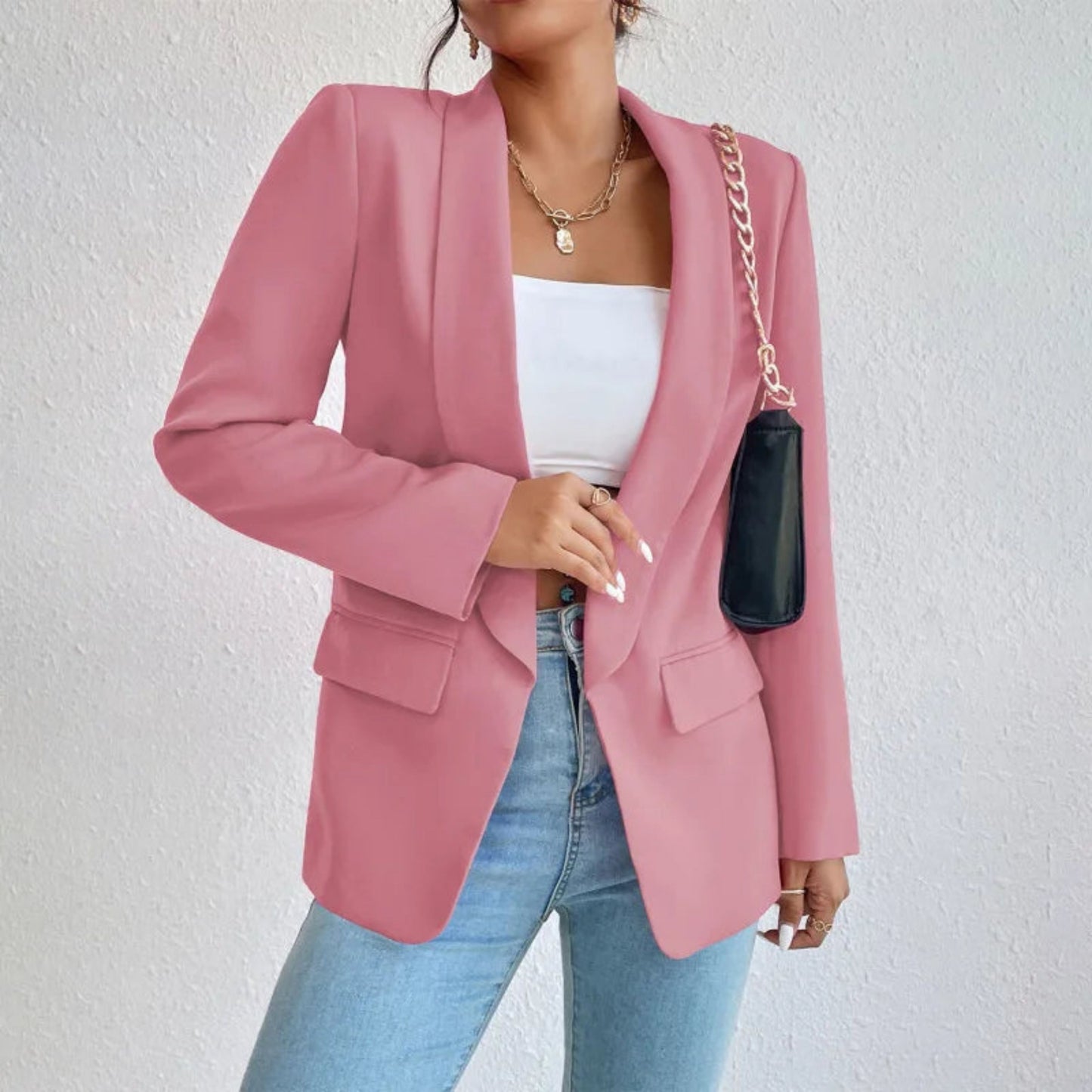 Ardelien | Dames Blazer | Getailleerde Lange Mouwen
