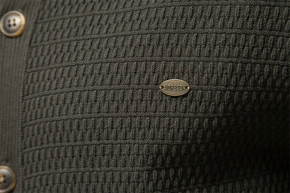 Magnus | Gebreide Cardigan Met Knopen