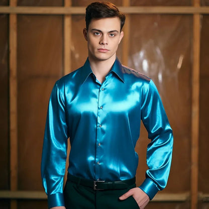 Anselmo | Heren Overhemd | Slim Fit Button-Up
