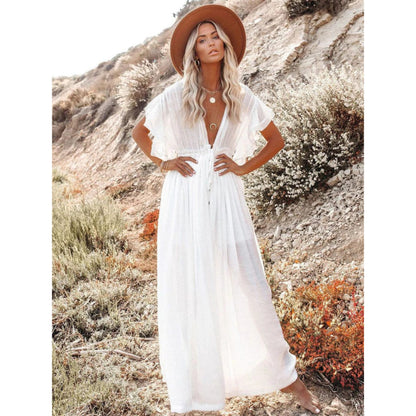 Florielle | Dames Maxi Jurk | V-Hals