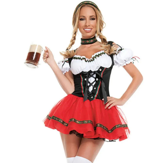 Esmariette | Dames Oktoberfest Jurk | Corset Lace-Up