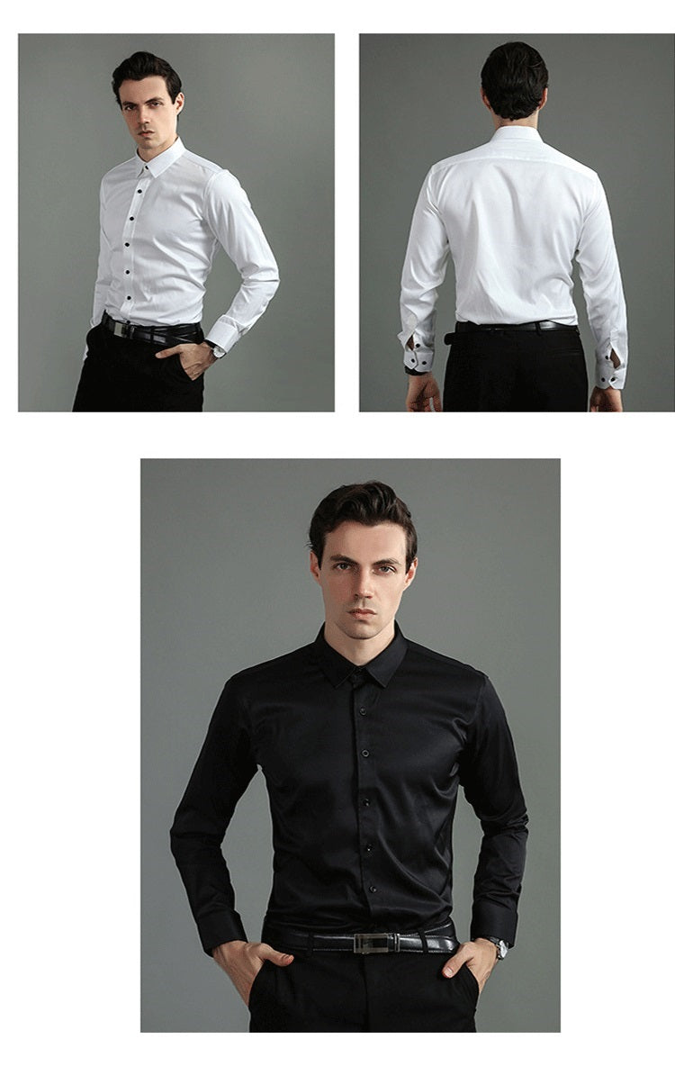 Jerrick | Kreukvrij Langsleeve Shirt