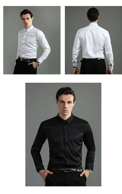 Jerrick | Kreukvrij Langsleeve Shirt