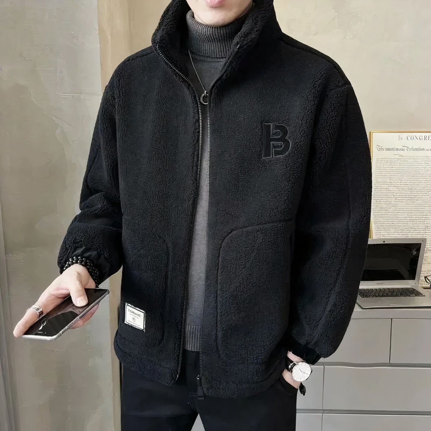 Andelbert | Heren Jas | Zip-Up