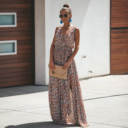 Bertolina | Dames Maxi Jurk | Bloemenprint