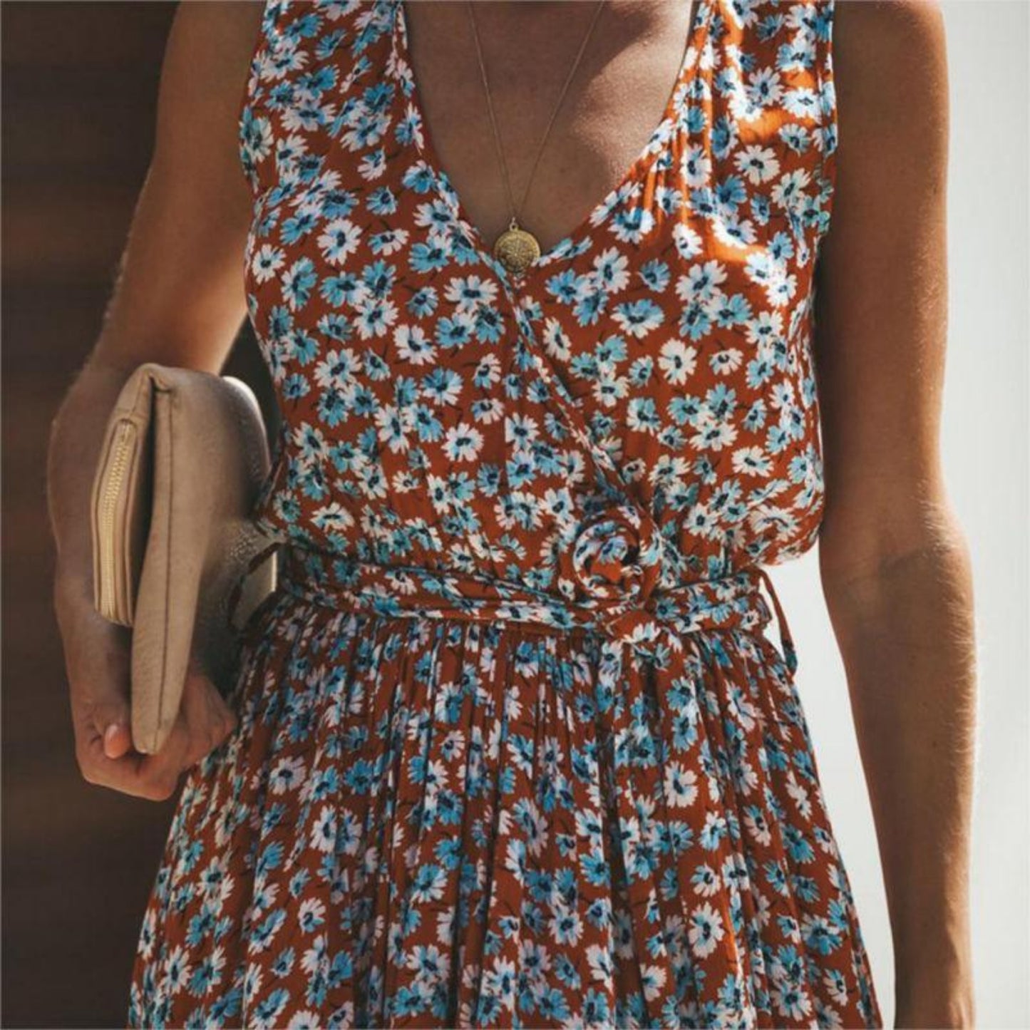 Bertolina | Dames Maxi Jurk | Bloemenprint
