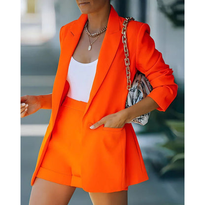 Barendika | Dames Blazer Set | Blazer met Korte Broek