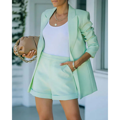 Barendika | Dames Blazer Set | Blazer met Korte Broek