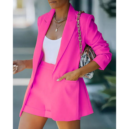 Barendika | Dames Blazer Set | Blazer met Korte Broek