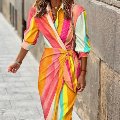 Dames Kleurrijke Jurk | Zomer