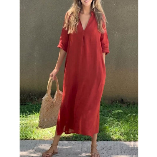 Dames Oversized Jurk | Maxi