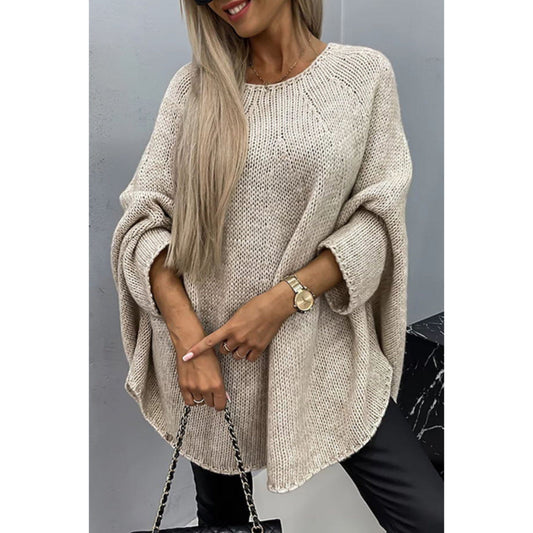 Anetheline | Dames Oversized Trui | Vleermuismouwen