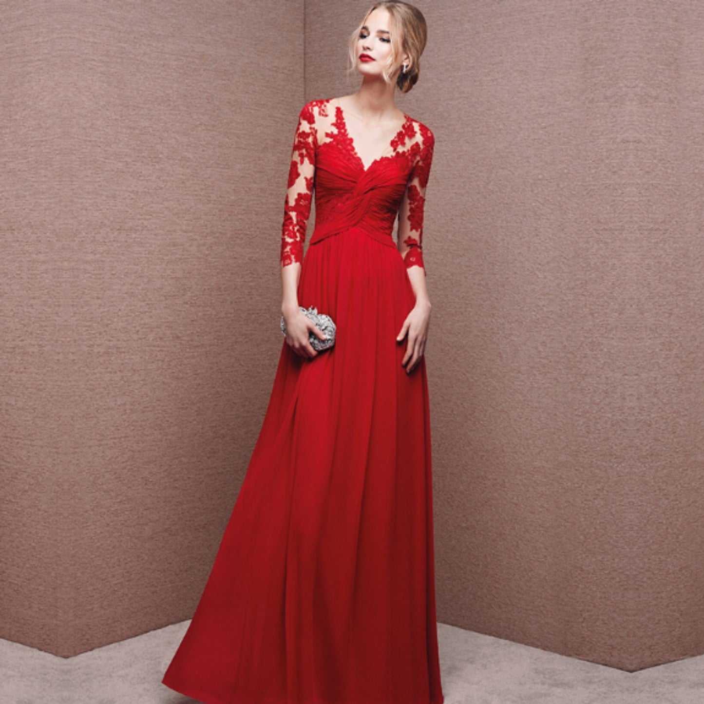 Dames Elegante Maxi Jurk | Bruiloft Gast