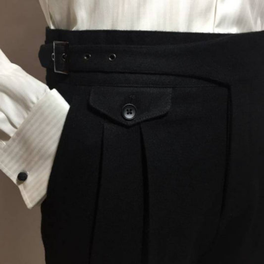 Heren Hoge Taille Werkbroek | Formeel