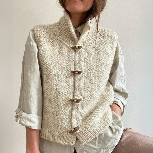 Annemarise | Dames Vest | Button-Up