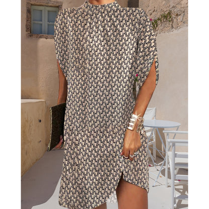 Dames Losvallende Jurk | Knie-Lengte