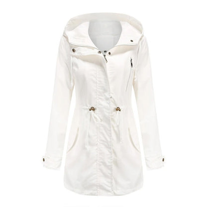 Everlindina | Dames Hooded Jacket | Drawstring Taille Ontwerp