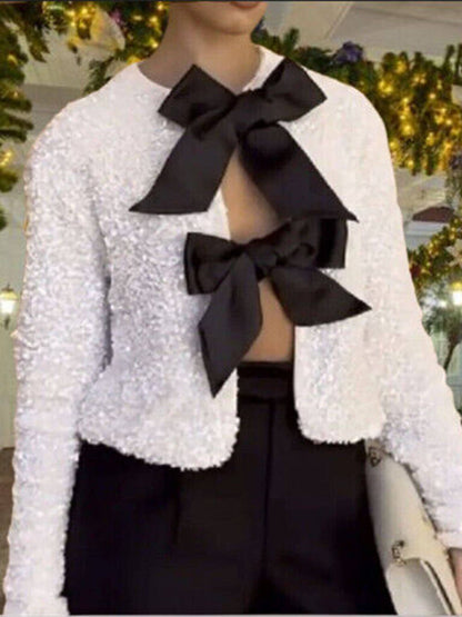 Taylor | Chique Blouse Met Strikken